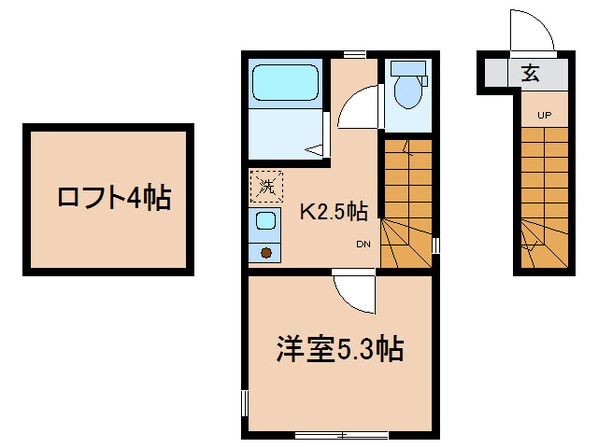 星川駅 徒歩13分 2階の物件間取画像